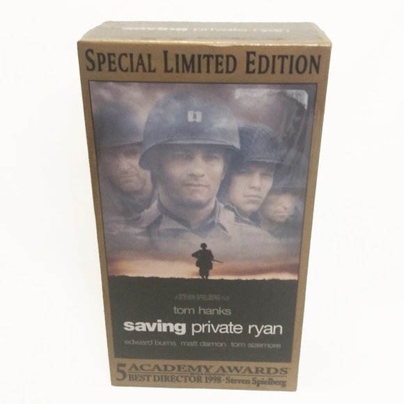 Factory Sealed-Saving Private Ryan VHS-Special Limited Edition--2 Tapes - Picture 1 of 8